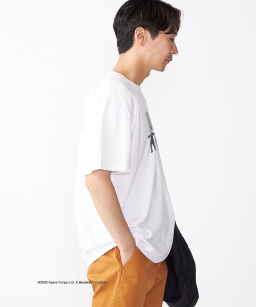 SHIPS(シップス)の「SHIPS: THE BEATLES フォトグラフィック Tシャツ(Tシャツ/カットソー・メンズ・ダークグレー/ホワイト/ホワイト系その他/ブラック・MEDIUM/LARGE/SMALL/X-LARGE)」の14枚目の写真