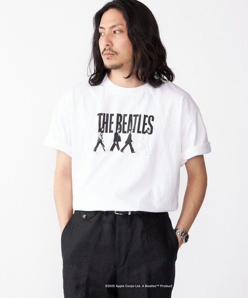 SHIPS(シップス)の「SHIPS: THE BEATLES フォトグラフィック Tシャツ(Tシャツ/カットソー・メンズ・ダークグレー/ホワイト/ホワイト系その他/ブラック・MEDIUM/LARGE/SMALL/X-LARGE)」の15枚目の写真