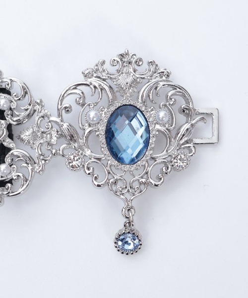 axesfemmePOETIQUE バンビゴムベルト・ゴールドとピンク♤新品 カラービジュー細ゴムベルト（ベルト）｜axes femme（アクシーズ