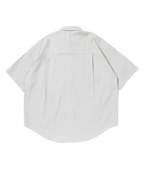 430（フォーサーティ）の「mhs2377- S-S GG CHECK BIG SHIRT チェックBIGシャツ（シャツ/ブラウス・メンズ・ブラック/ネイビー/カーキ/グレー/ベージュ・0/1/2/3）」の12枚目の写真