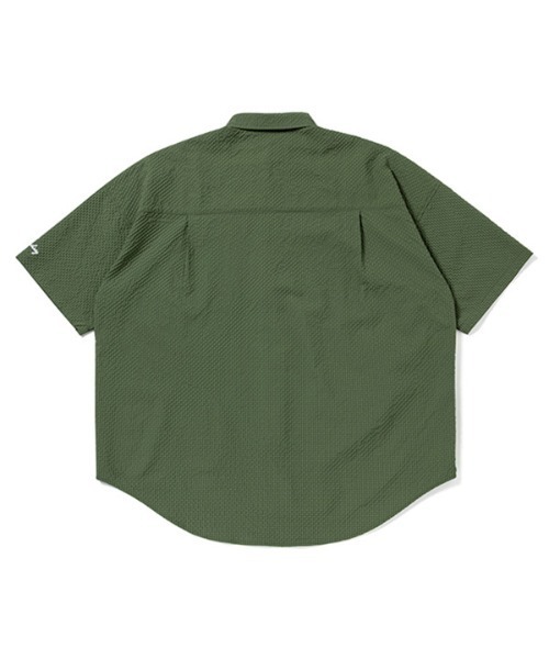 430（フォーサーティ）の「mhs2377- S-S GG CHECK BIG SHIRT チェックBIGシャツ（シャツ/ブラウス・メンズ・ブラック/ネイビー/カーキ/グレー/ベージュ・0/1/2/3）」の14枚目の写真