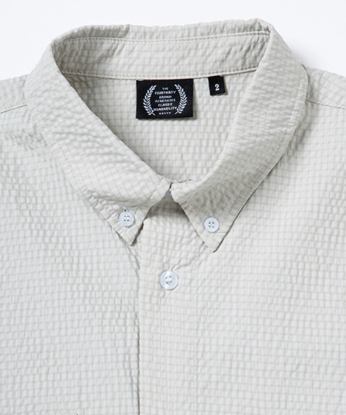 430（フォーサーティ）の「mhs2377- S-S GG CHECK BIG SHIRT チェックBIGシャツ（シャツ/ブラウス・メンズ・ブラック/ネイビー/カーキ/グレー/ベージュ・0/1/2/3）」の17枚目の写真