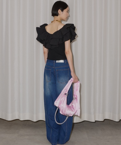 yae(ヤエ)の「【OUTDOOR×yae】Paracord big ribbon bag(ハンドバッグ・レディース・ブラック/グレー/ピンク・FREE)」の20枚目の写真