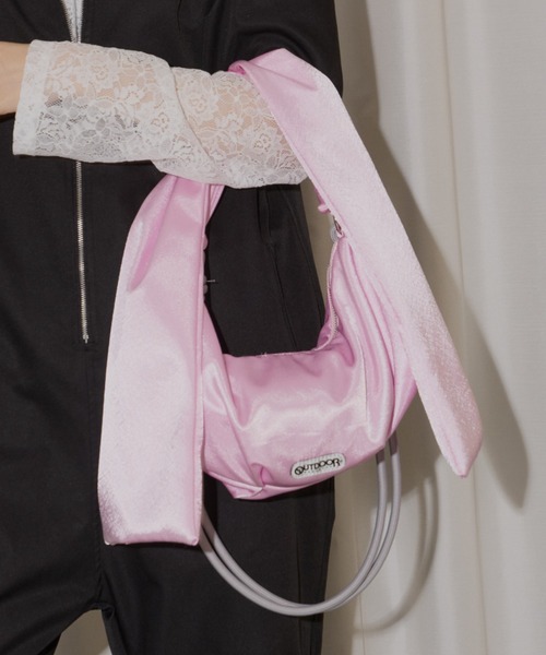 yae(ヤエ)の「【OUTDOOR×yae】Paracord big ribbon bag(ハンドバッグ・レディース・ブラック/グレー/ピンク・FREE)」の14枚目の写真