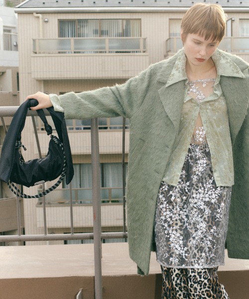 yae(ヤエ)の「【OUTDOOR×yae】Paracord big ribbon bag(ハンドバッグ・レディース・ブラック/グレー/ピンク・FREE)」の7枚目の写真