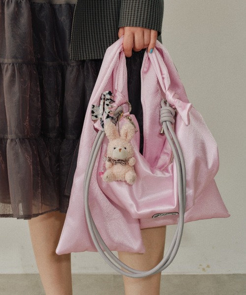 OUTDOOR×yae】Paracord big ribbon bag（ハンドバッグ）｜yae