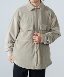 【MAISON CLUB】ストレッチコール裏シャギーCPOシャツ MZJ