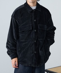 【MAISON CLUB】ストレッチコール裏シャギーCPOシャツ MZJ