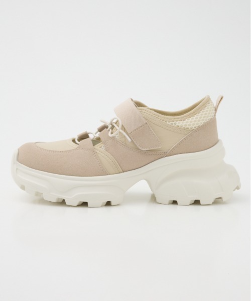 セール】OPEN LACE UP SNEAKER オープン レースアップ