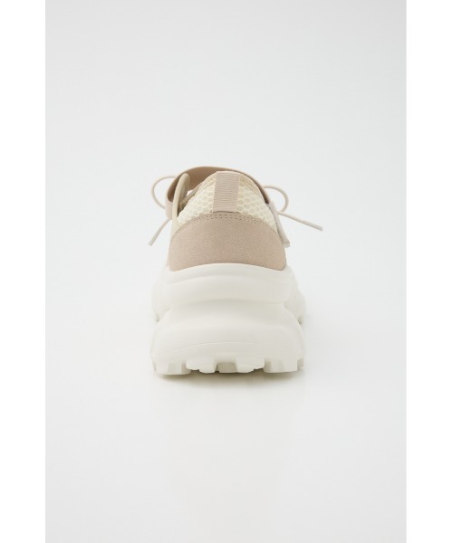 SLY(スライ)の「OPEN LACE UP SNEAKER オープン レースアップ スニーカー(スニーカー・レディース・アイボリー/ブラック/シルバー・SMALL/MEDIUM/LARGE)」の9枚目の写真