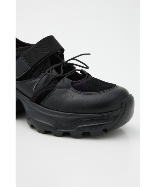 セール】OPEN LACE UP SNEAKER オープン レースアップ