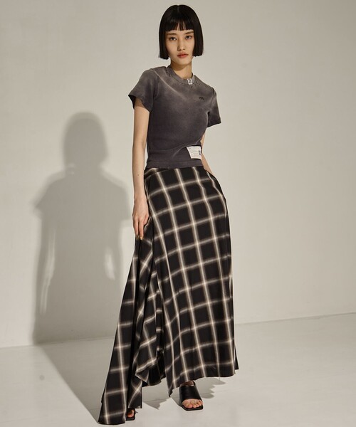 MIHARAYASUHIRO（ミハラヤスヒロ）の「【MIHARA YASUHIRO/ミハラヤスヒロ】SUN FADED MINI TEE/サンフェードミニTシャツ（Tシャツ/カットソー・レディース・ベージュ/ブラック・38/36）」の12枚目の写真