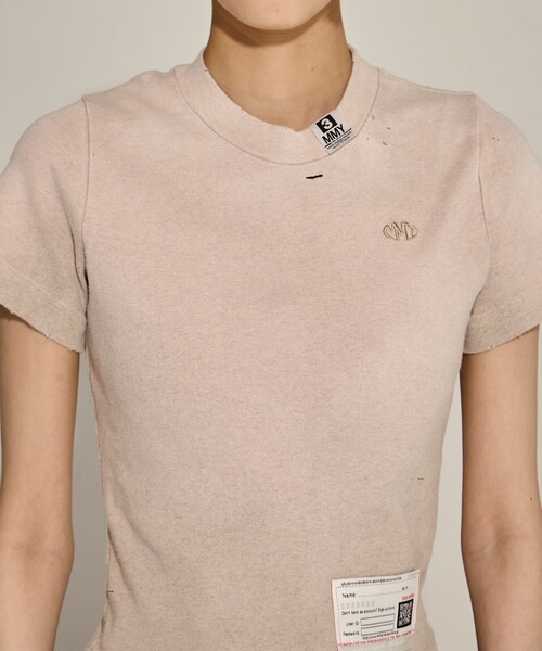 MIHARA YASUHIRO/ミハラヤスヒロ】SUN FADED MINI TEE/サン