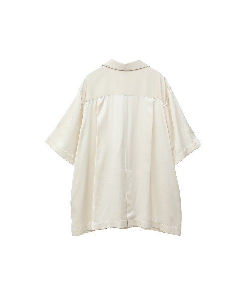 MANOF (マノフ) SATIN OVER SHIRTS / サテンオーバーシャツ MANOF (マノフ) SATIN OVER SHIRTS / サテンオーバーシャツ