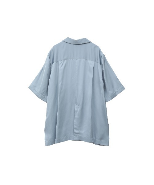 SATIN OVER SHIRTS（シャツ/ブラウス）｜MANOF（マノフ）の 