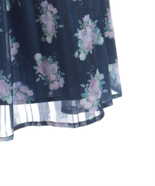 axes femme(アクシーズファム)の「ミルフィーユローズ柄ワンピース(ワンピース・キッズ・ネイビー/ラベンダー・MEDIUM/LARGE/X-LARGE)」の19枚目の写真