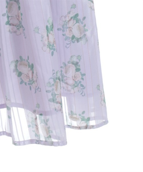 axes femme(アクシーズファム)の「ミルフィーユローズ柄ワンピース(ワンピース・キッズ・ネイビー/ラベンダー・MEDIUM/LARGE/X-LARGE)」の9枚目の写真