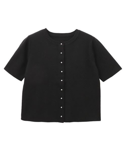 メタルボタンニットカーディガン（カーディガン/ボレロ