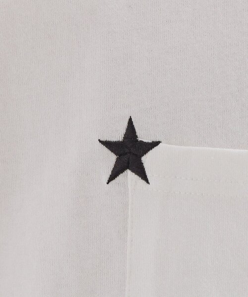 tk.TAKEO KIKUCHI（ティーケータケオキクチ）の「スターTシャツアソート（Tシャツ/カットソー・メンズ・ホワイト/ネイビー/ブラック系/ブラック/ホワイト系1/オリーブ系・01/02/03/04）」の17枚目の写真