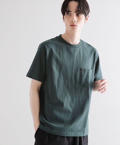 tk.TAKEO KIKUCHI（ティーケータケオキクチ）の「スターTシャツアソート（Tシャツ/カットソー・メンズ・ホワイト/ネイビー/ブラック系/ブラック/ホワイト系1/オリーブ系・01/02/03/04）」の12枚目の写真