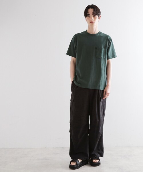 tk.TAKEO KIKUCHI（ティーケータケオキクチ）の「スターTシャツアソート（Tシャツ/カットソー・メンズ・ホワイト/ネイビー/ブラック系/ブラック/ホワイト系1/オリーブ系・01/02/03/04）」の11枚目の写真