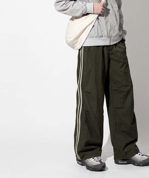 antiqua(アンティカ)の「配色 ダブルライン ワイドパンツ(その他パンツ・レディース・カーキ/ブラック・ONESIZE)」の18枚目の写真