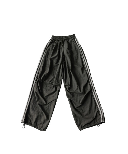 antiqua(アンティカ)の「配色 ダブルライン ワイドパンツ(その他パンツ・レディース・カーキ/ブラック・ONESIZE)」の21枚目の写真