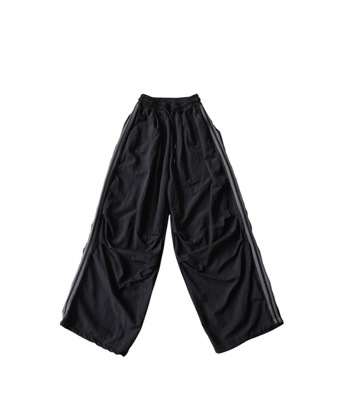 antiqua(アンティカ)の「配色 ダブルライン ワイドパンツ(その他パンツ・レディース・カーキ/ブラック・ONESIZE)」の20枚目の写真
