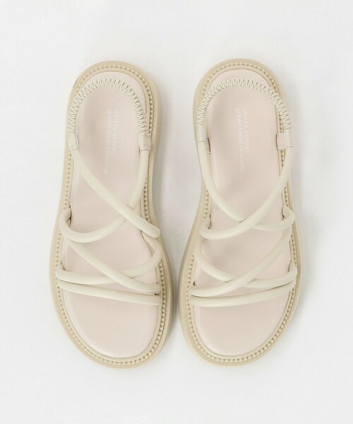 green label relaxing（グリーンレーベルリラクシング）の「パデット サンダル / キッズ  17cm-23cm（サンダル・キッズ・ナチュラル/ライトブルー/イエロー・22cm/20cm/21cm/18cm/23cm/19cm/17cm）」の2枚目の写真