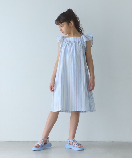 green label relaxing（グリーンレーベルリラクシング）の「パデット サンダル / キッズ  17cm-23cm（サンダル・キッズ・ナチュラル/ライトブルー/イエロー・22cm/20cm/21cm/18cm/23cm/19cm/17cm）」の8枚目の写真