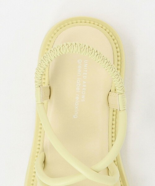 green label relaxing（グリーンレーベルリラクシング）の「パデット サンダル / キッズ  17cm-23cm（サンダル・キッズ・ナチュラル/ライトブルー/イエロー・22cm/20cm/21cm/18cm/23cm/19cm/17cm）」の16枚目の写真