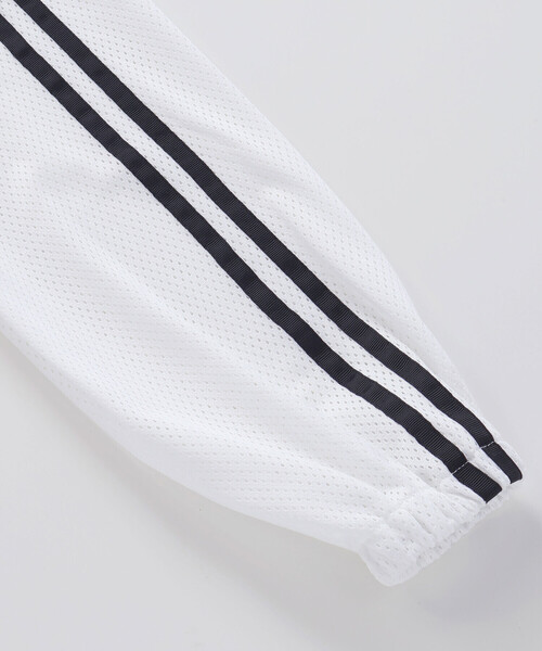 ZIDDY（ジディ）の「肩ラインメッシュジャケット(130~160cm)（ブルゾン・キッズ・ブラック/ホワイト・FREE/140cm/150cm/130cm）」の14枚目の写真