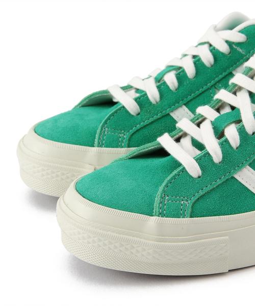 CONVERSE(コンバース)の「BY CONVERSE STAR&BARS J スニーカー(スニーカー・レディース・ブラック/ケリー・5h/5/4h/6)」の3枚目の写真