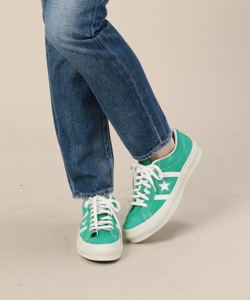CONVERSE(コンバース)の「BY CONVERSE STAR&BARS J スニーカー(スニーカー・レディース・ブラック/ケリー・5h/5/4h/6)」の5枚目の写真