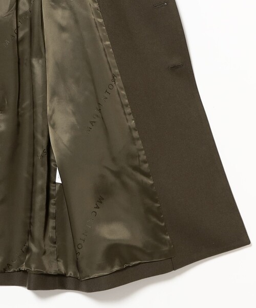 Mackintosh（マッキントッシュ）の「【別注】MACKINTOSH / DUNKELD TRENCH ライトメルトン トレンチコート（トレンチコート・メンズ・グリーン系その他5/ネイビー・38/36/34/40）」の4枚目の写真
