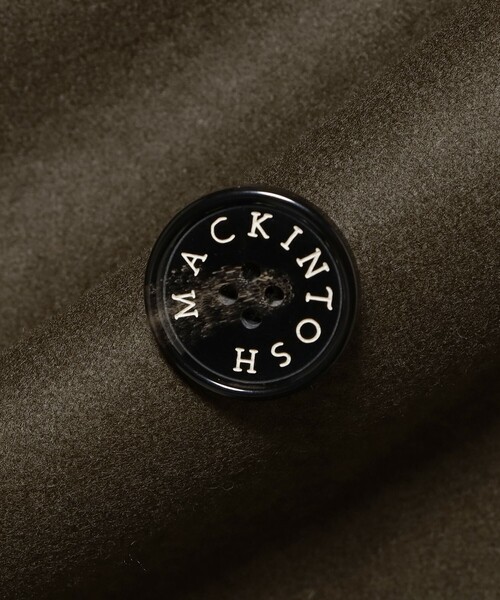 Mackintosh（マッキントッシュ）の「【別注】MACKINTOSH / DUNKELD TRENCH ライトメルトン トレンチコート（トレンチコート・メンズ・グリーン系その他5/ネイビー・38/36/34/40）」の6枚目の写真