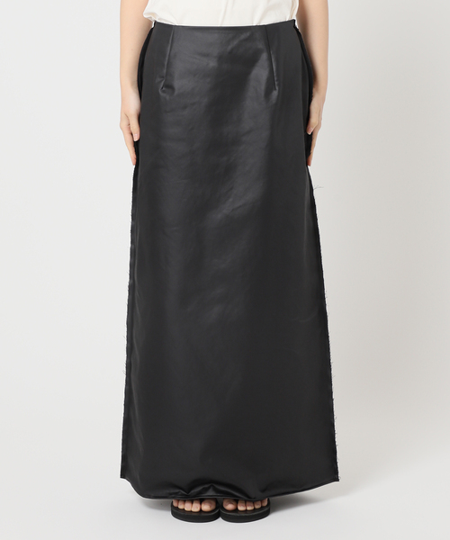 CITYSHOP（シティーショップ）の「CUTOFF STRAIGHT スカート（スカート・レディース・ブラック/ホワイト・36/38）」の11枚目の写真