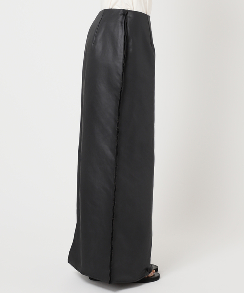 CITYSHOP（シティーショップ）の「CUTOFF STRAIGHT スカート（スカート・レディース・ブラック/ホワイト・36/38）」の14枚目の写真