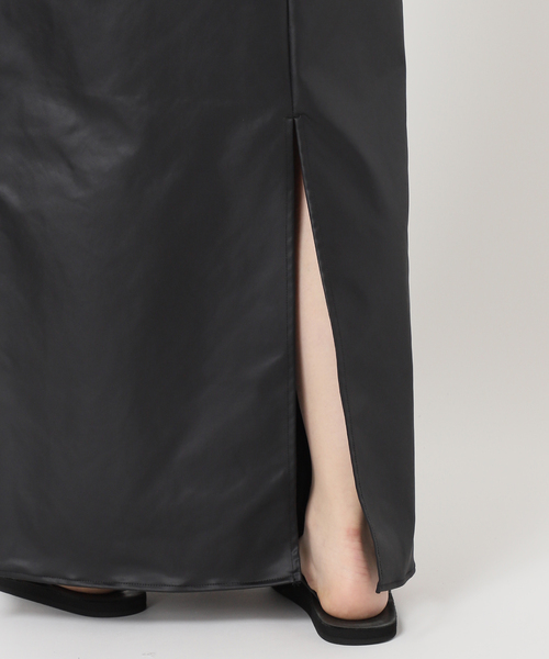 CITYSHOP（シティーショップ）の「CUTOFF STRAIGHT スカート（スカート・レディース・ブラック/ホワイト・36/38）」の18枚目の写真