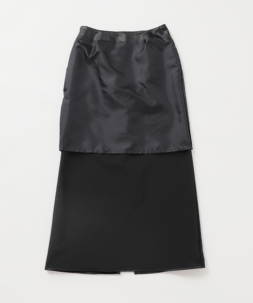 CITYSHOP（シティーショップ）の「CUTOFF STRAIGHT スカート（スカート・レディース・ブラック/ホワイト・36/38）」の21枚目の写真