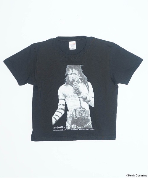 CULTURE SUPPLY（カルチャー サプライ）の「Photo Tee Michael Jackson（Tシャツ/カットソー・メンズ・ホワイト/ブラック・MEDIUM/LARGE/X-LARGE/SHORT）」の4枚目の写真