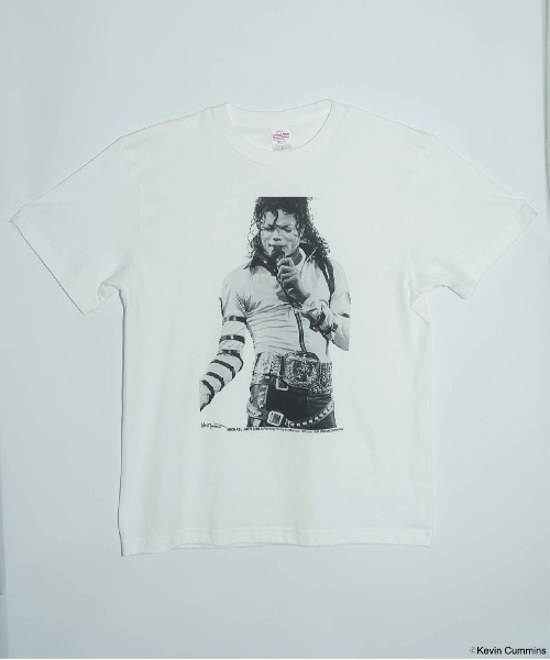 CULTURE SUPPLY（カルチャー サプライ）の「Photo Tee Michael Jackson（Tシャツ/カットソー・メンズ・ホワイト/ブラック・MEDIUM/LARGE/X-LARGE/SHORT）」の10枚目の写真