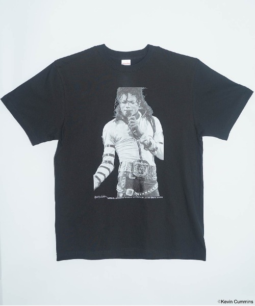 CULTURE SUPPLY（カルチャー サプライ）の「Photo Tee Michael Jackson（Tシャツ/カットソー・メンズ・ホワイト/ブラック・MEDIUM/LARGE/X-LARGE/SHORT）」の11枚目の写真