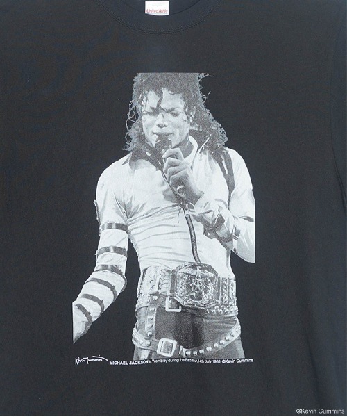 CULTURE SUPPLY（カルチャー サプライ）の「Photo Tee Michael Jackson（Tシャツ/カットソー・メンズ・ホワイト/ブラック・MEDIUM/LARGE/X-LARGE/SHORT）」の20枚目の写真