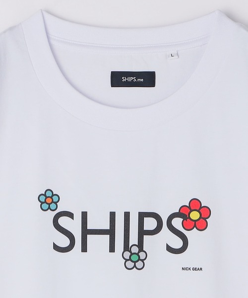 SHIPS.me(シップスミー)の「【ZOZO限定】SHIPS.me x NICK GEAR: プリントロゴTシャツ(Tシャツ/カットソー・メンズ・ブラック系その他/ブラック/ホワイト/ホワイト系その他・S/M/L/XL)」の22枚目の写真
