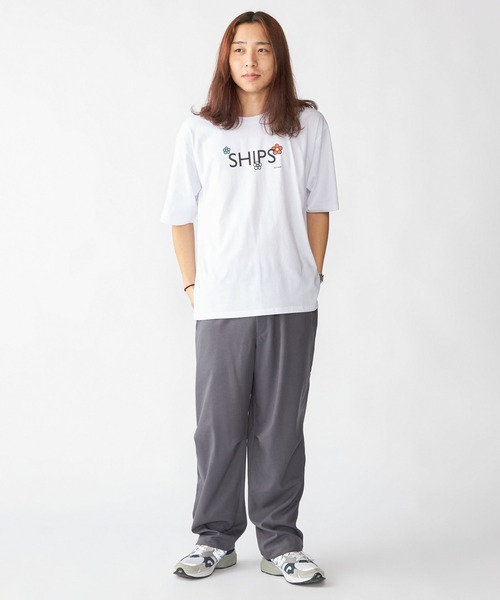 SHIPS.me(シップスミー)の「【ZOZO限定】SHIPS.me x NICK GEAR: プリントロゴTシャツ(Tシャツ/カットソー・メンズ・ブラック系その他/ブラック/ホワイト/ホワイト系その他・S/M/L/XL)」の15枚目の写真