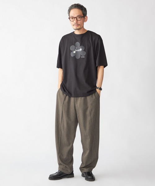 SHIPS.me(シップスミー)の「【ZOZO限定】SHIPS.me x NICK GEAR: プリントロゴTシャツ(Tシャツ/カットソー・メンズ・ブラック系その他/ブラック/ホワイト/ホワイト系その他・S/M/L/XL)」の16枚目の写真
