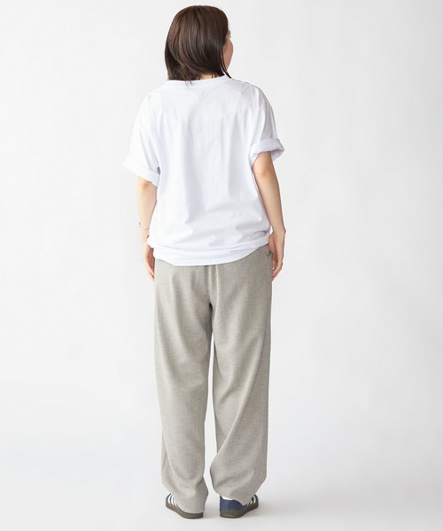 SHIPS.me(シップスミー)の「【ZOZO限定】SHIPS.me x NICK GEAR: プリントロゴTシャツ(Tシャツ/カットソー・メンズ・ブラック系その他/ブラック/ホワイト/ホワイト系その他・S/M/L/XL)」の8枚目の写真