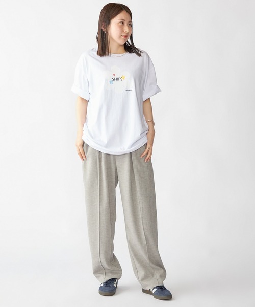 SHIPS.me(シップスミー)の「【ZOZO限定】SHIPS.me x NICK GEAR: プリントロゴTシャツ(Tシャツ/カットソー・メンズ・ブラック系その他/ブラック/ホワイト/ホワイト系その他・S/M/L/XL)」の10枚目の写真