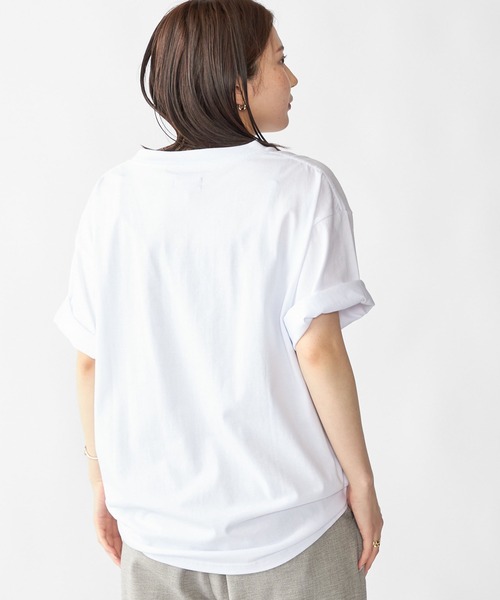 SHIPS.me(シップスミー)の「【ZOZO限定】SHIPS.me x NICK GEAR: プリントロゴTシャツ(Tシャツ/カットソー・メンズ・ブラック系その他/ブラック/ホワイト/ホワイト系その他・S/M/L/XL)」の12枚目の写真